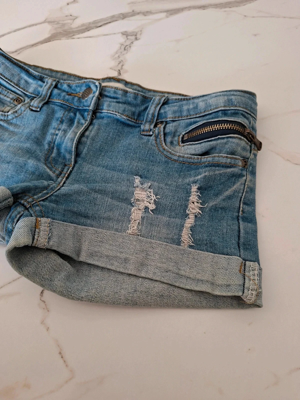 Short en jean femme taille 36 - Gémo 🌸 – photo 3